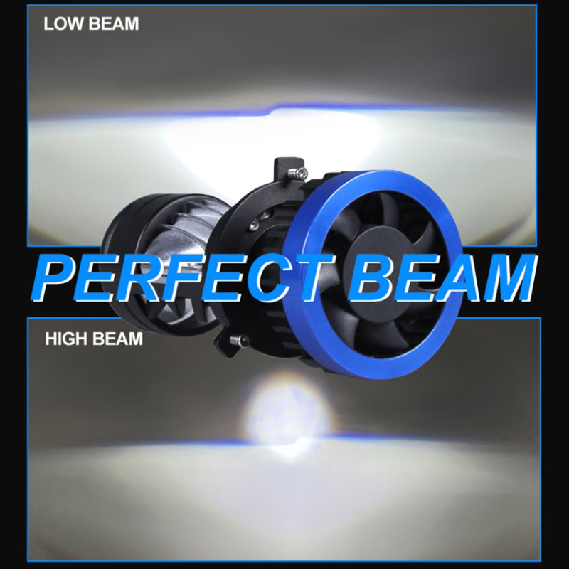 H4 1 Pair High Brightness 12V Car LED Headlight High Beam Low Beam Projector Lamp H4 1 Pair High Brightness 12V Car LED Headlight High Beam Low Beam Projector Lamp